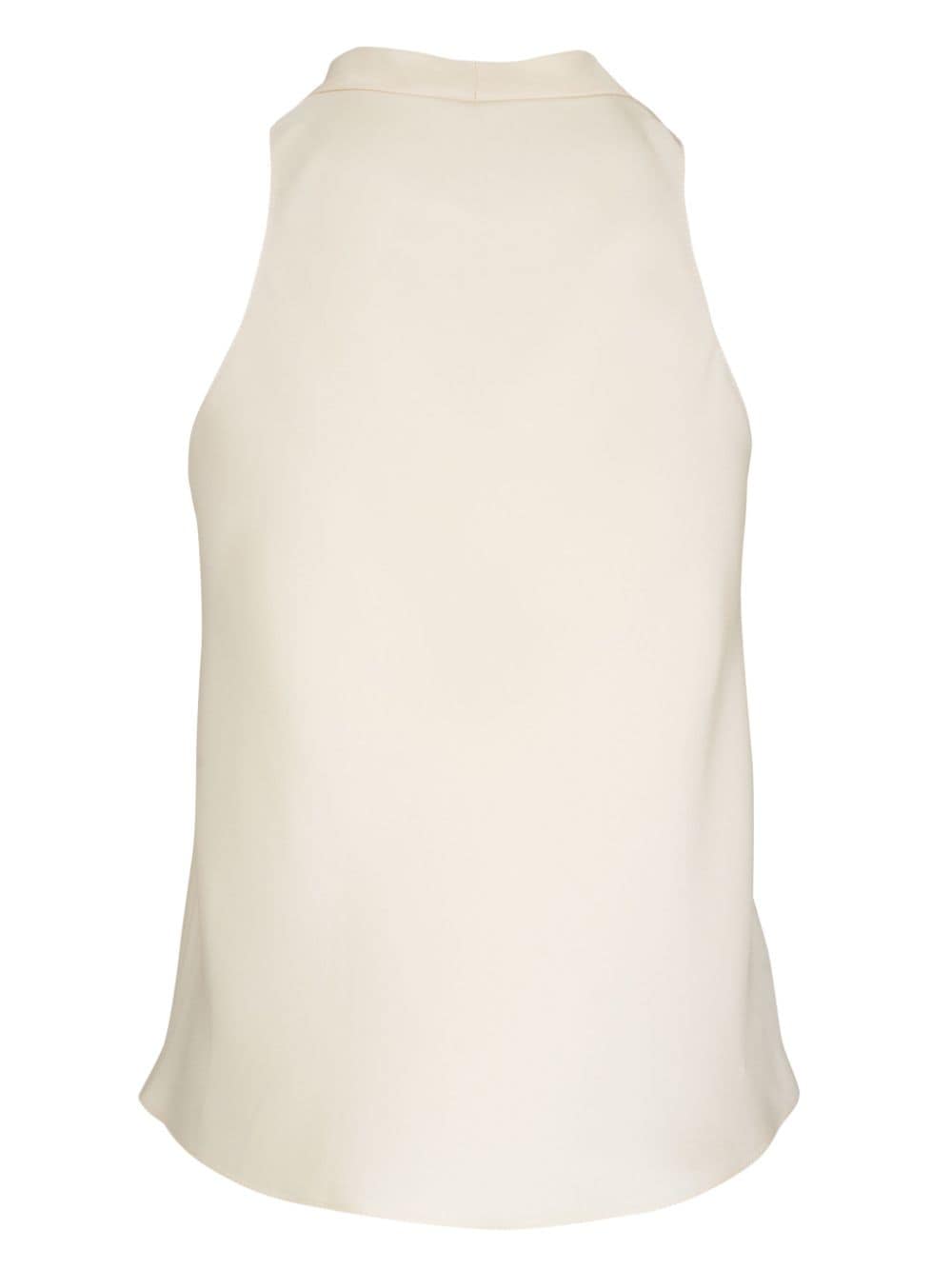 Shop Peter Cohen V-neck Vest In Neutrals