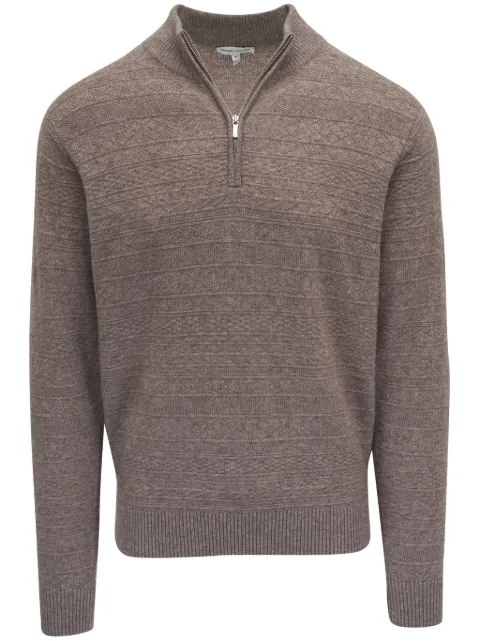 Peter Millar zip-down sweatshirt 