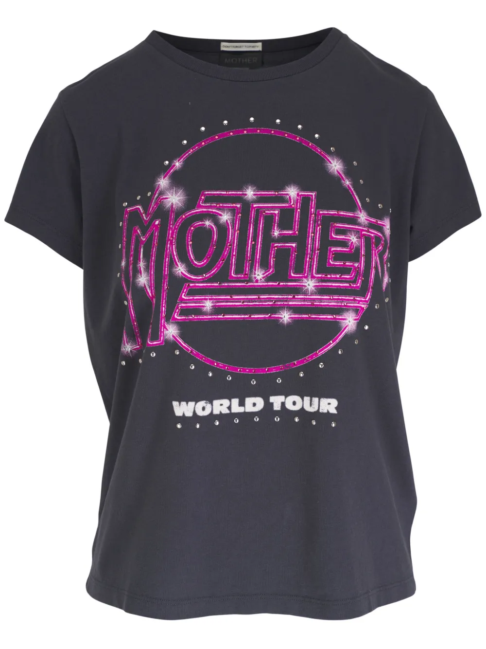 MOTHER T-shirt met print Grijs