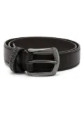 Peserico Punto Luce-trim leather belt - Brown
