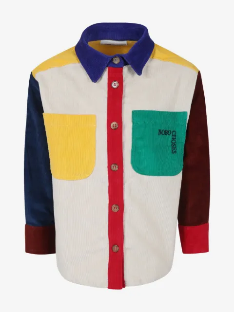 Bobo Choses colour-block shirt