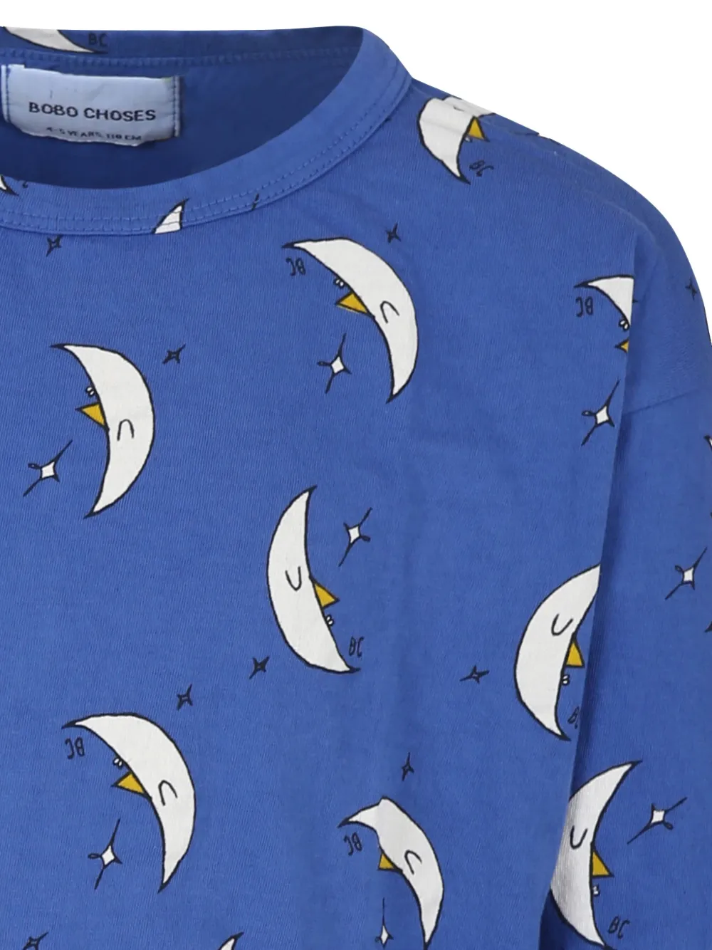 Bobo Choses T-shirt met print Blauw