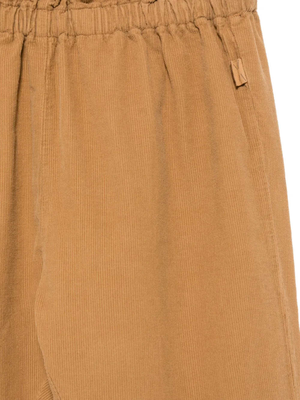 TEDDY & MINOU Ribfluwelen broek Bruin