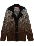 Missoni mélange wool cardigan - Brown