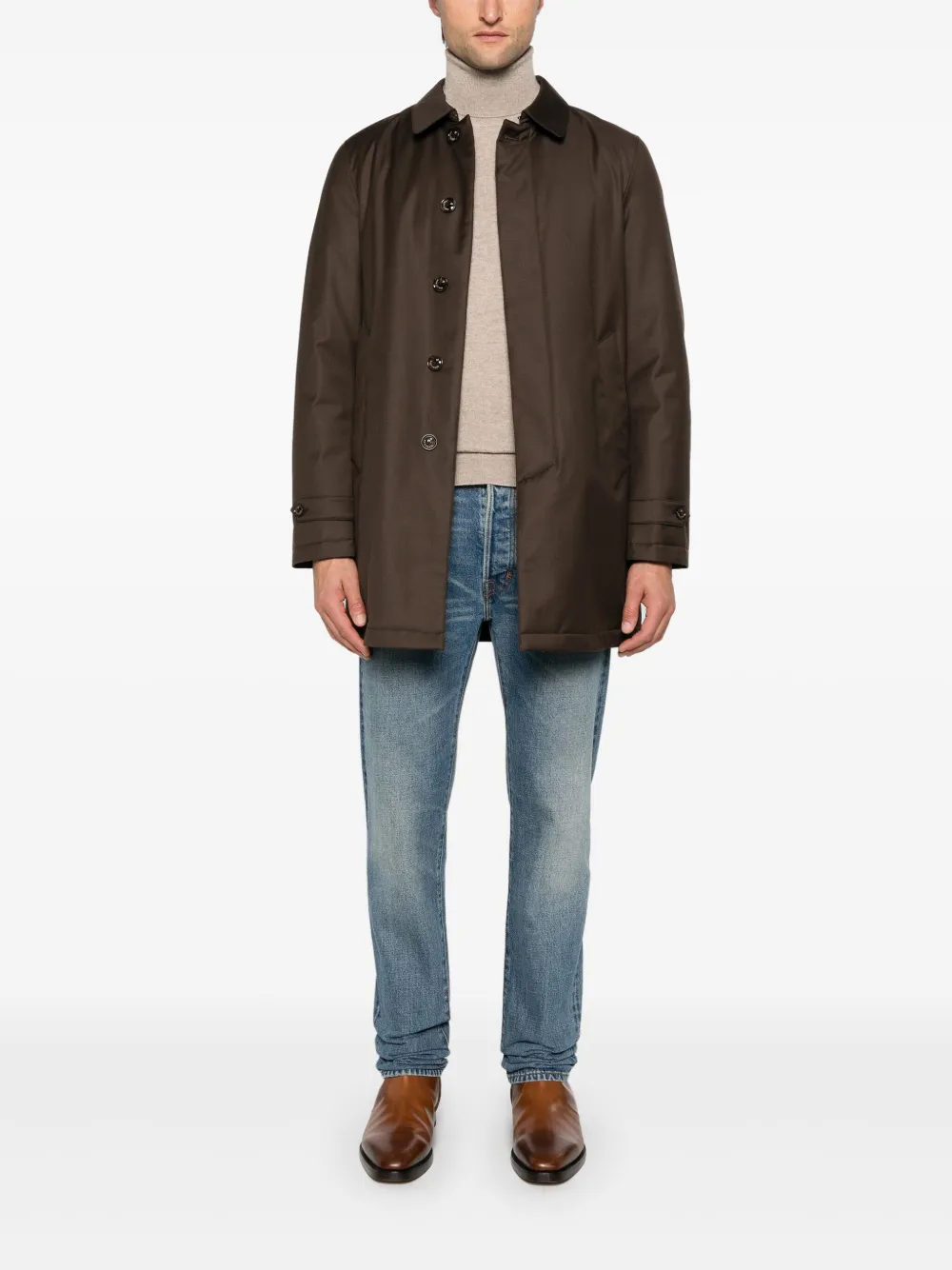 Montecore Gewatteerde jas - Bruin