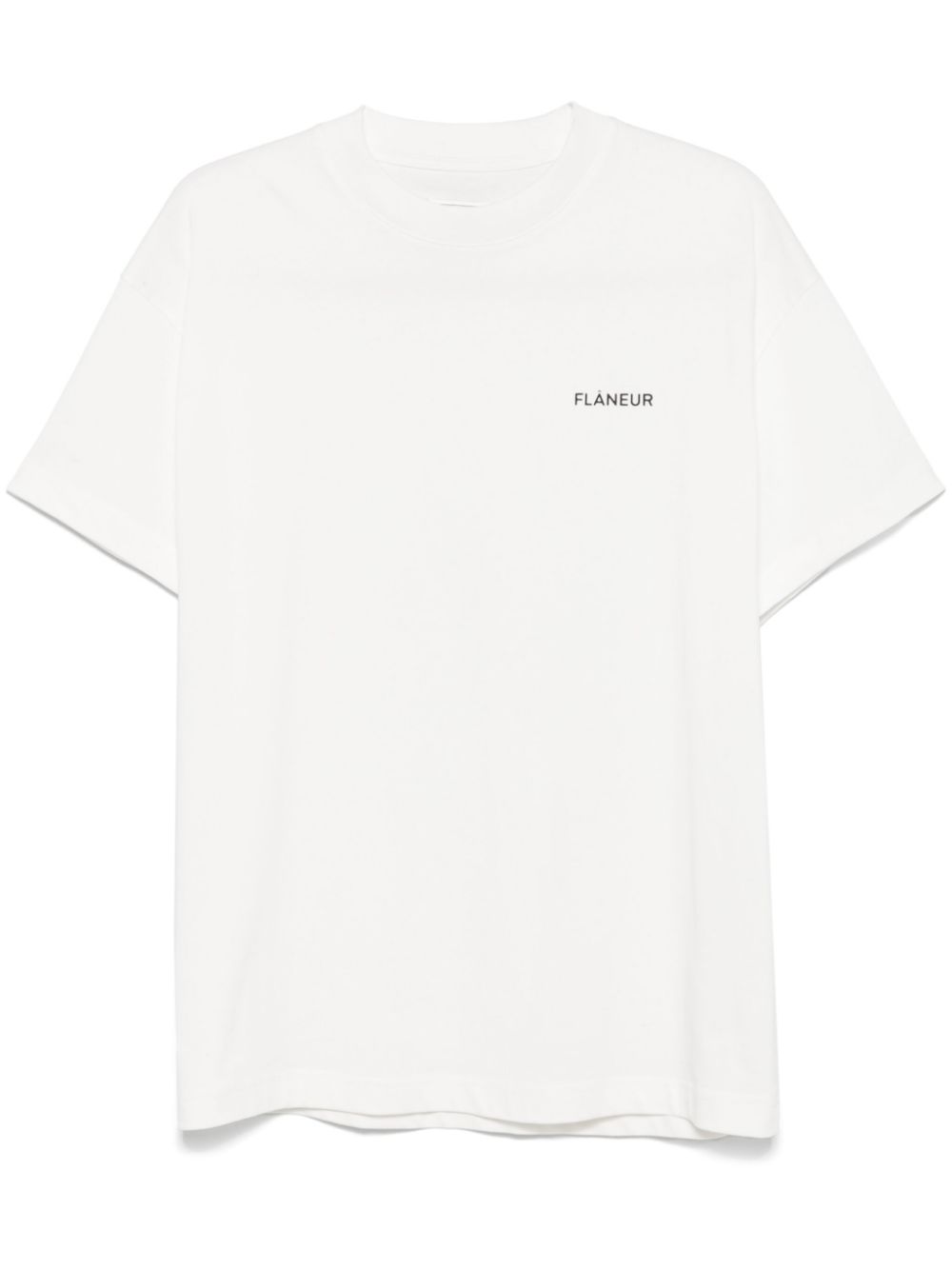 logo-embroidered T-shirt