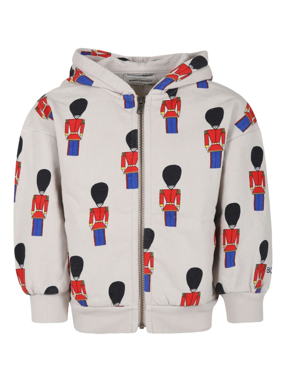 Bobo Choses Hoodie met print Beige