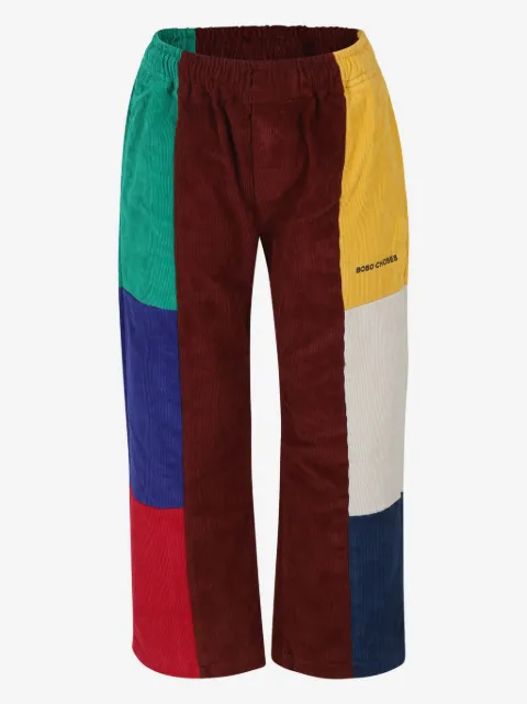 Bobo Choses colour-block trousers