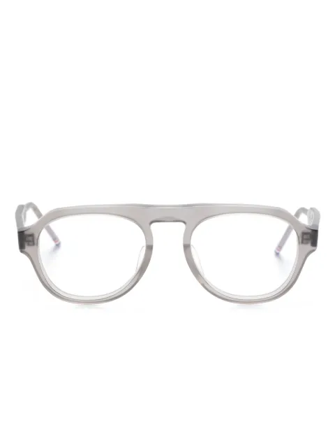 Thom Browne Eyewear navigator-frame glasses