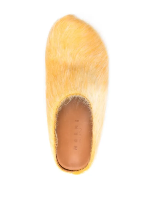 サンダル MARNI 'Fussbett' mules Marni Fussbett Mules | Yellow | FARFETCH