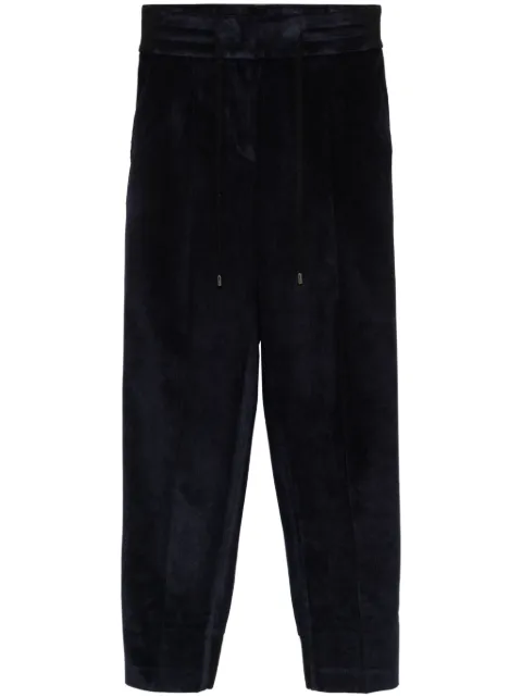 Peserico tapered needlecord trousers