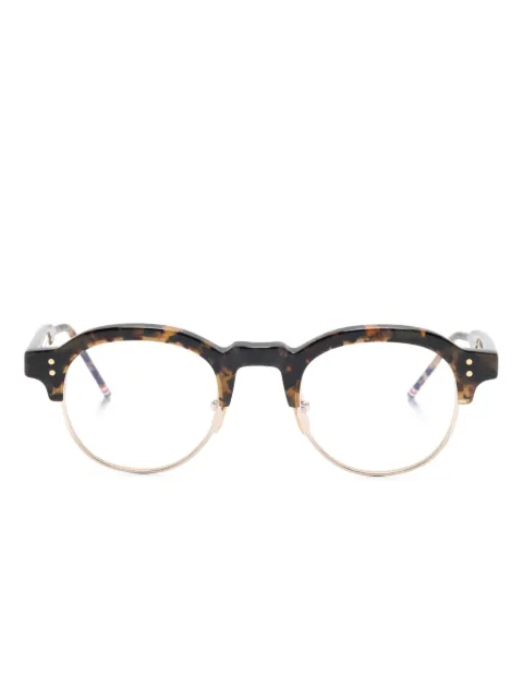 Thom Browne Eyewear lentes con armazón redonda