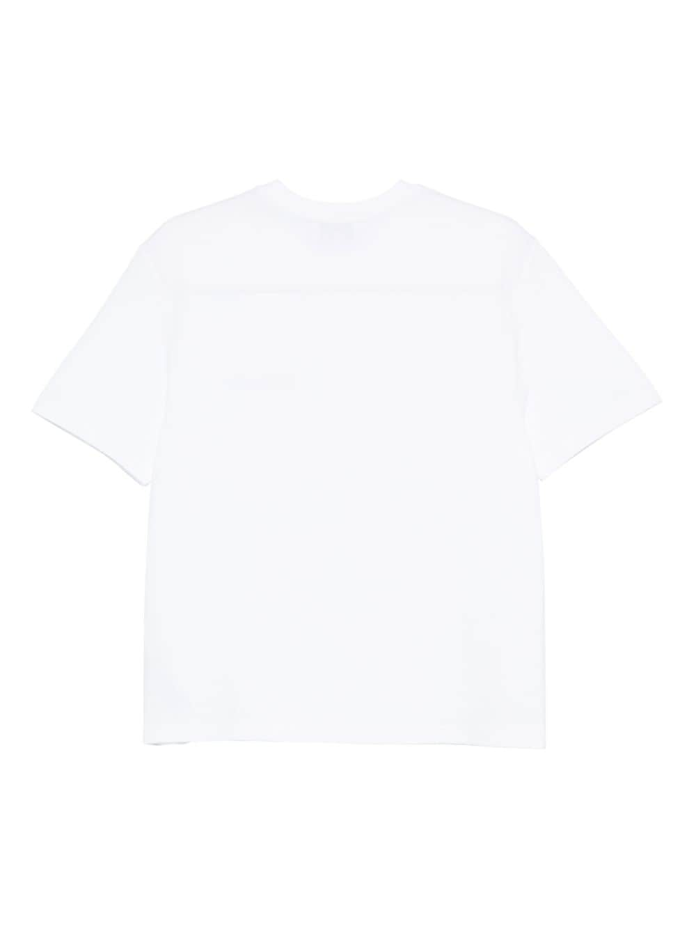 Shop Maison Labiche Limited Edition-embroidered T-shirt In White