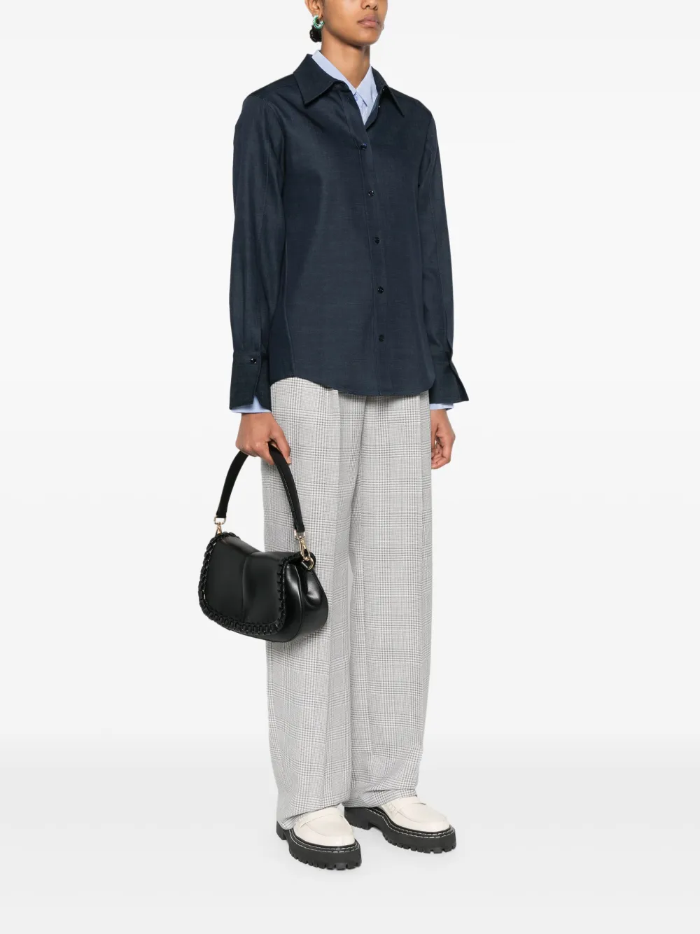 GIANNI CHIARINI Helena Round Special schoudertas - Zwart