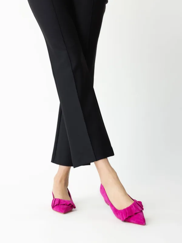 MANOLO BLAHNIK ピンク ミュール 約3cmヒール