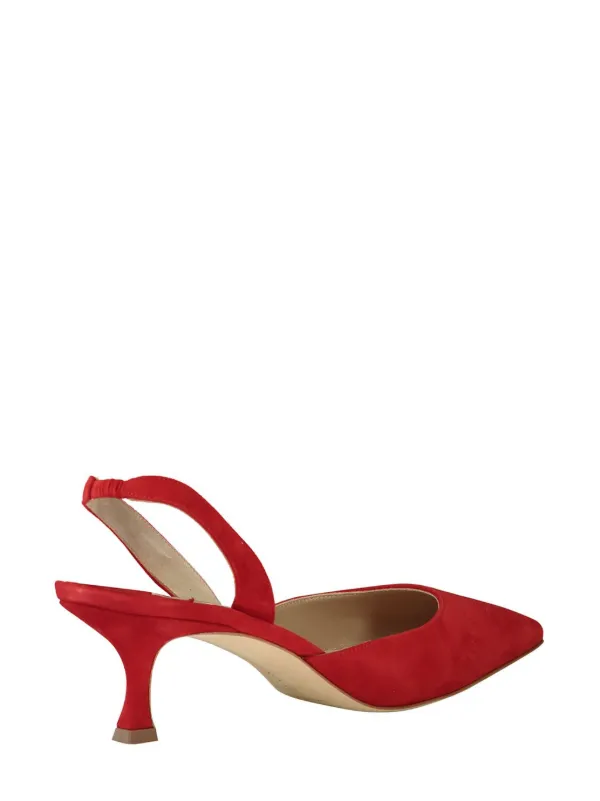 Manolo Blahnik 50mm Carolyne Pumps Red FARFETCH AZ