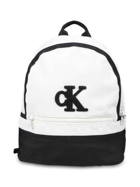 Calvin Klein Kids logo-appliqué backpack