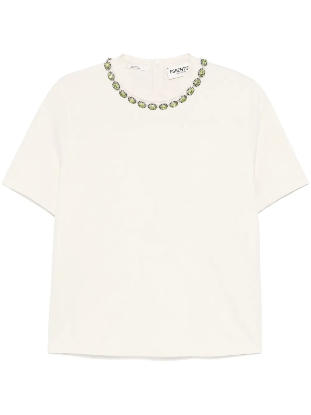Essentiel Antwerp playera con detalles de strass | neutro | Image 1