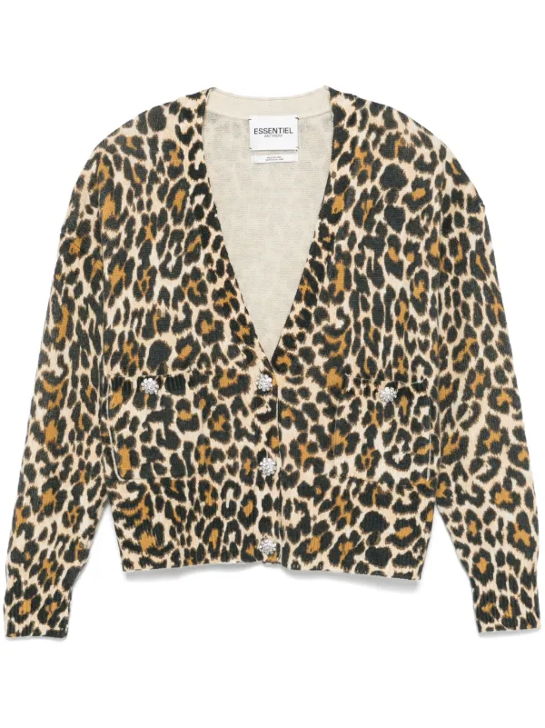 Essentiel antwerp leopard dress best sale