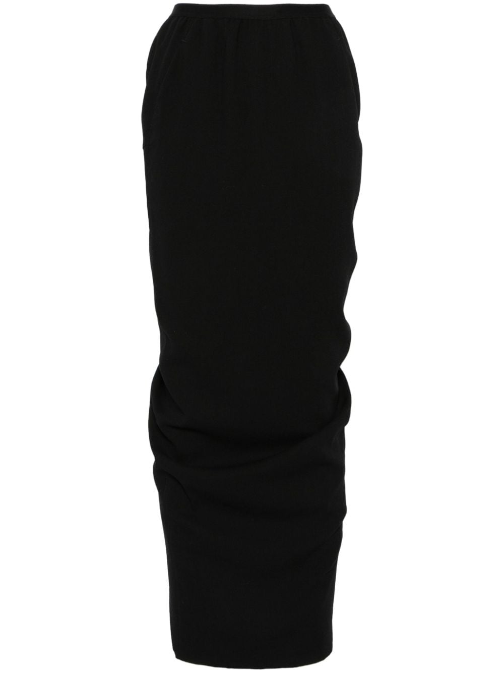 Rick Owens Pillar maxi skirt - Nero