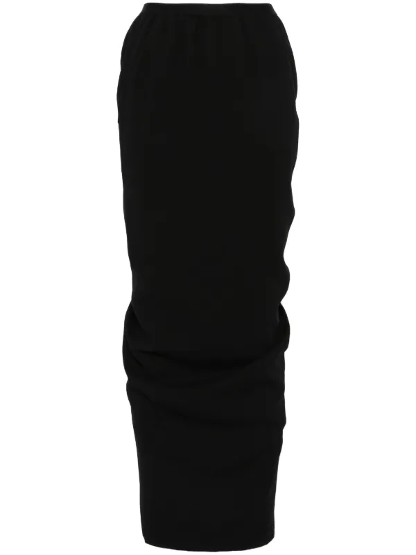 スカート Rick Owens Drkshdw Pillar Maxi Skirt 25098736_55310837_600.jpg