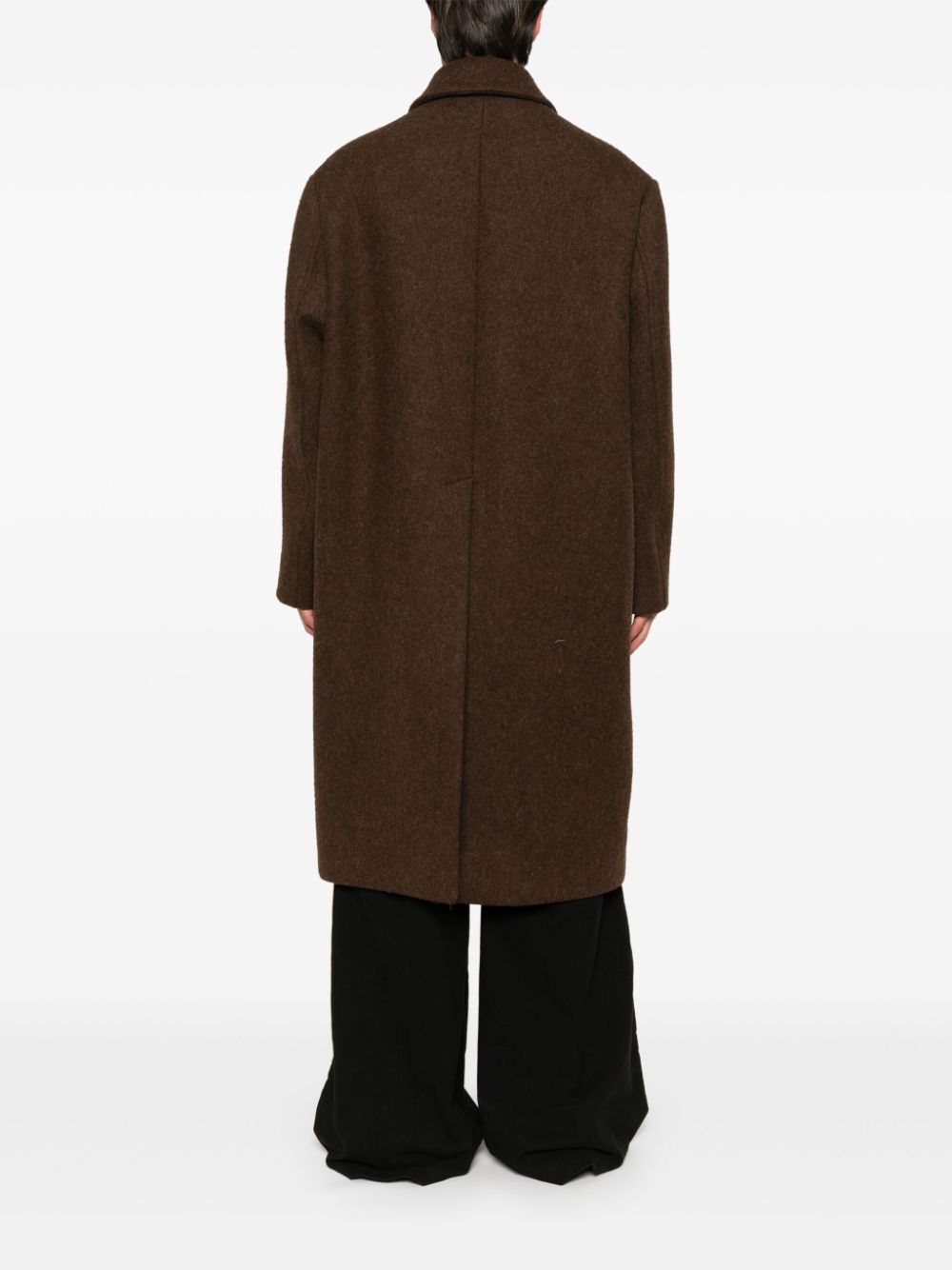 Rick Owens Jumbo Mac jas Bruin