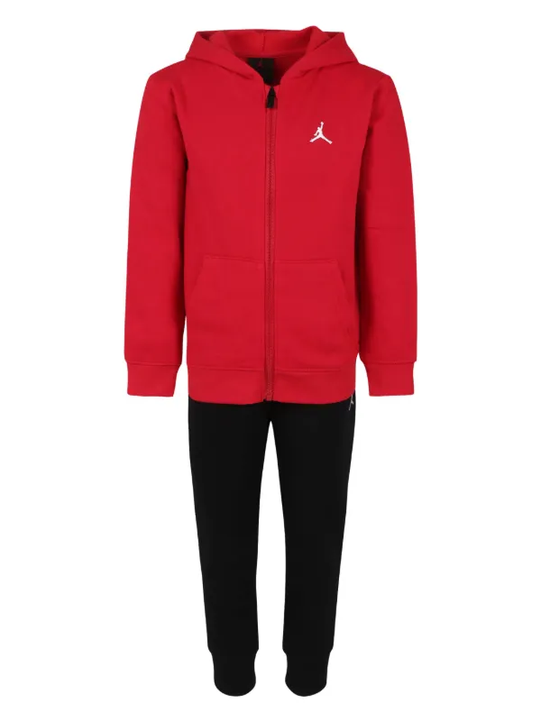 Jordan Kids Jumpman Zipped Tracksuit Red