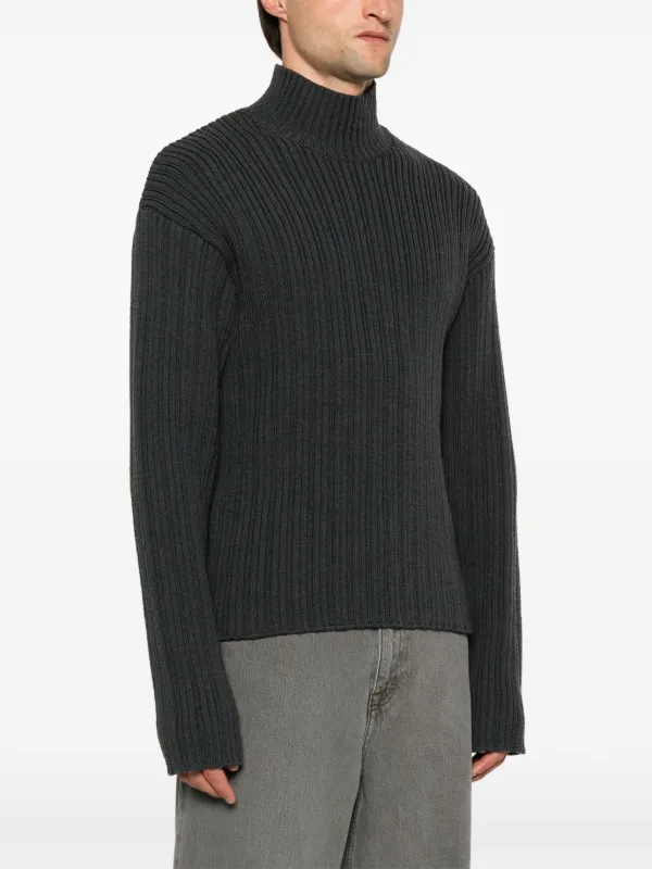 Our Legacy - Funnel Neck Phantom Quotidian Wool
