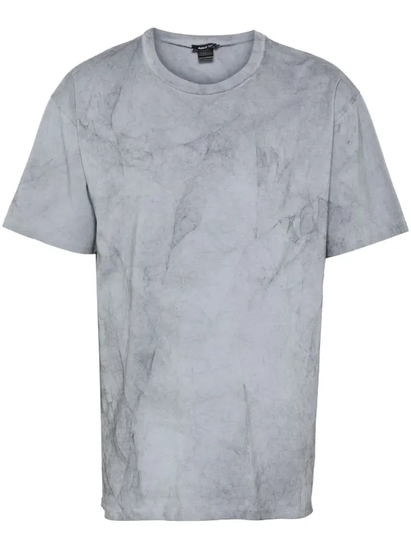 Avant Toi T-shirt Con Effetto Marmorizzato Grigio FARFETCH IT