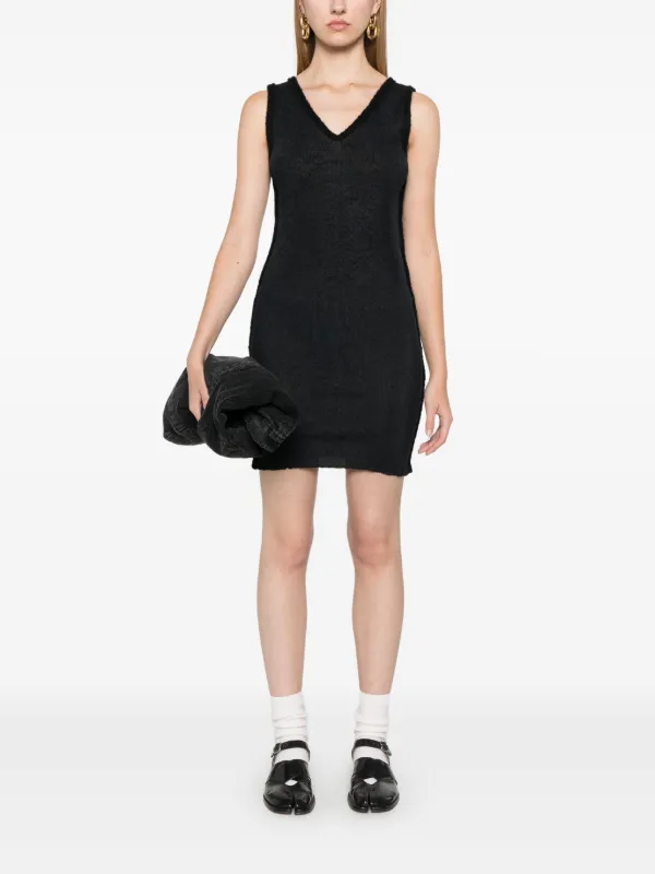 OUR LEGACY Sleek Mini Dress | Black | FARFETCH GE OUR LEGACY Sleek Mini Dress | Black | FARFETCH GE