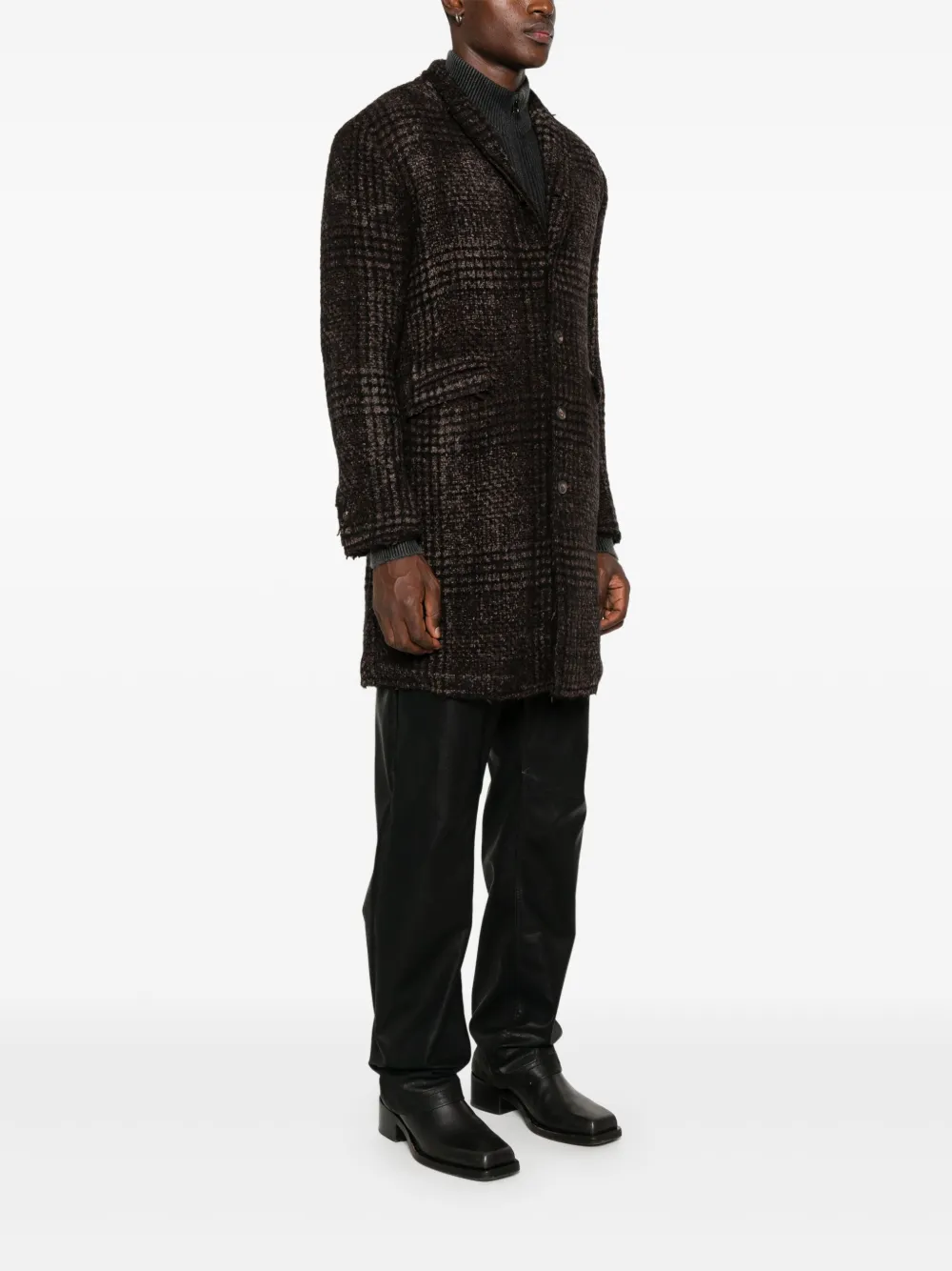 Manteau motif prince de galles new arrivals