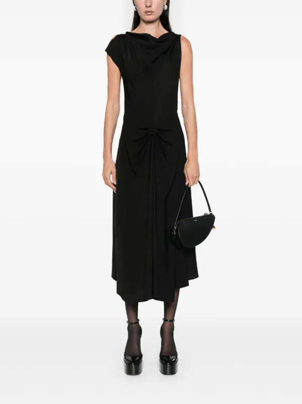 Victoria Beckham ドレープドレス Victoria Beckham ドレープ ドレス | ブラック | FARFETCH JP