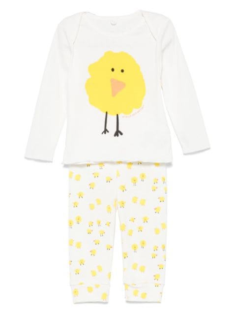 Stella McCartney Kids chicks-print trousers set