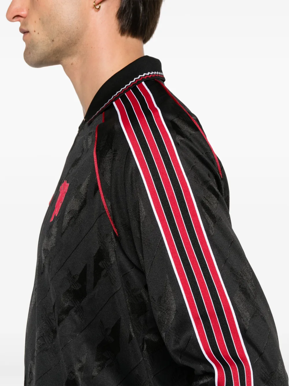 Adidas Manchester United Top Black FARFETCH