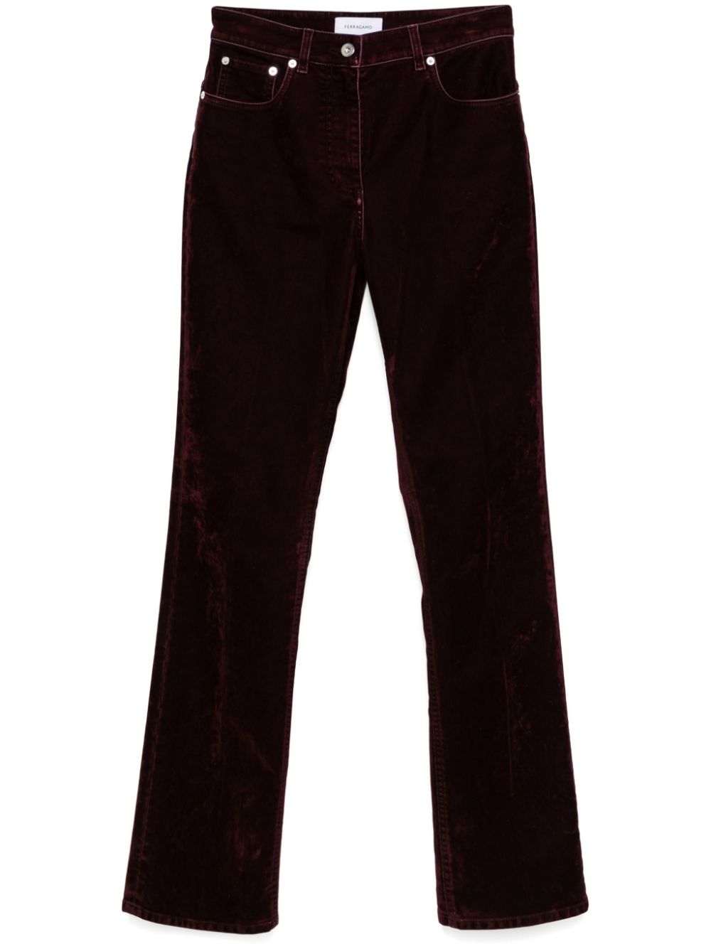 velvet trousers