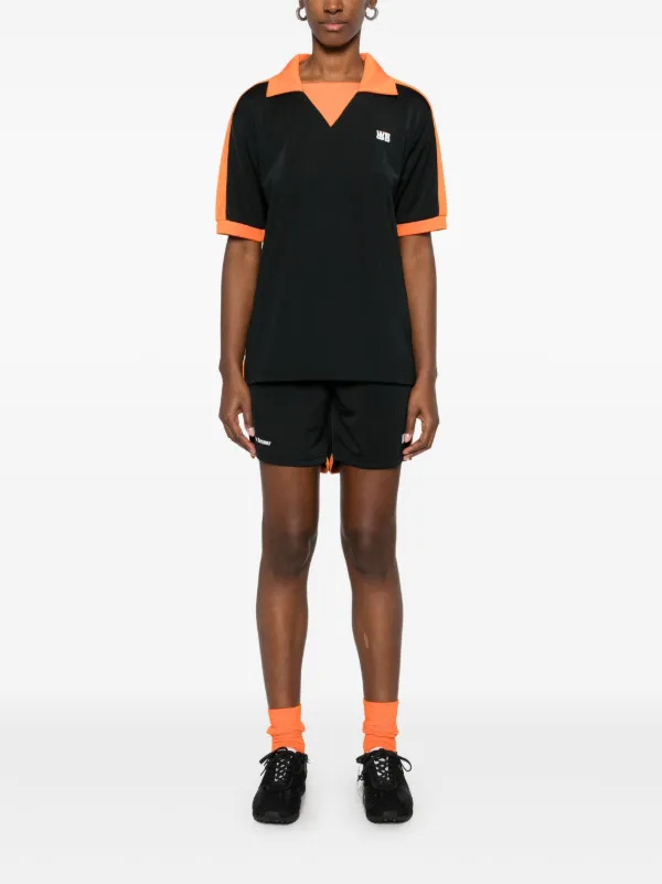 Wales Bonner Home Polo Shirt | Black | FARFETCH
