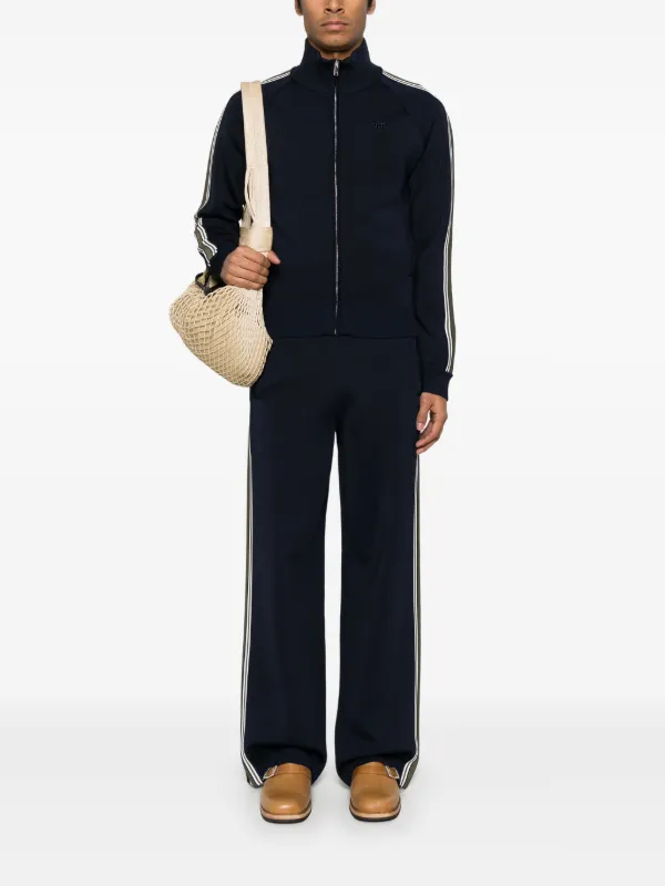 【関税込み】Wales Bonner ネイビー Tide トラックジャケット Wales Bonner Tide Track Jacket | Harrods US