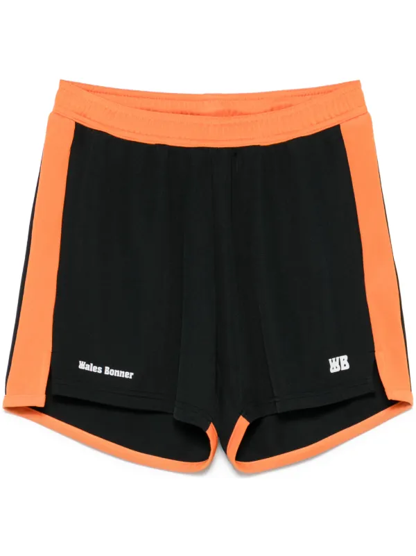 Wales Bonner Home Track Shorts in Black