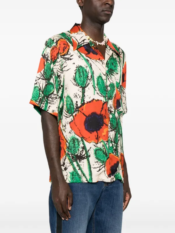 Wales Bonner Highlife Shirt | Neutrals | FARFETCH GE