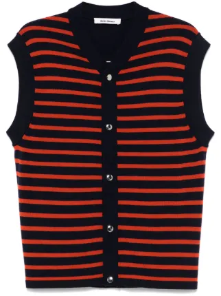 Wales Bonner Kamau カーディガン | ブルー | FARFETCH JP