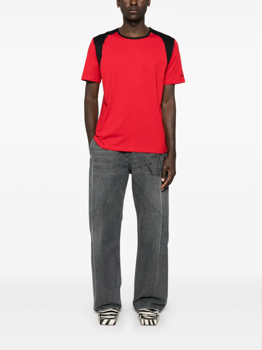 Wales Bonner Dub T-shirt - Rood