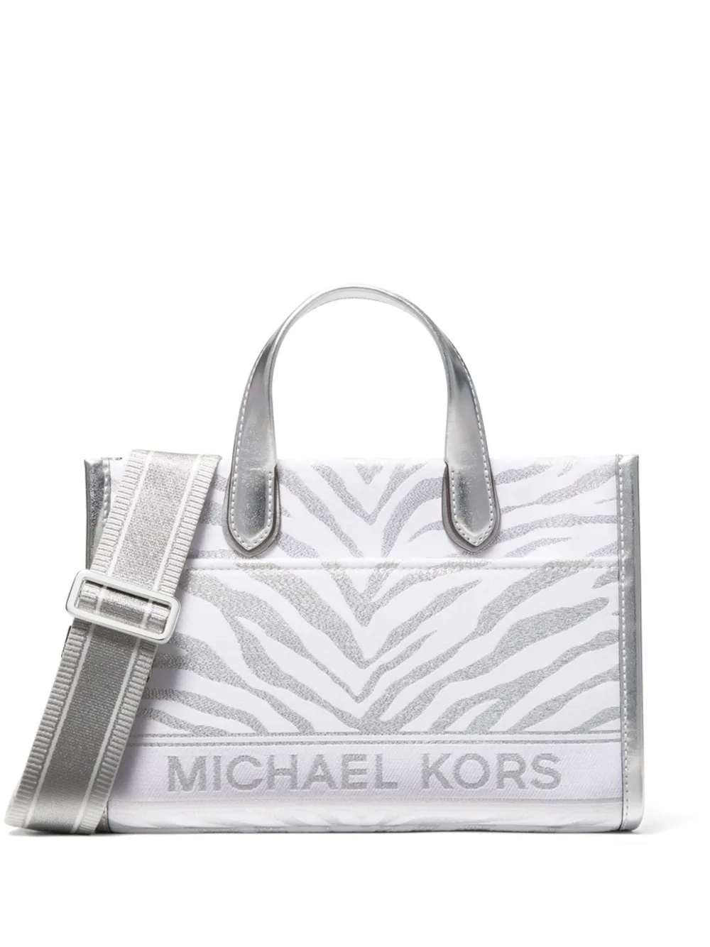 Michael Kors Kleine Gigi handtas Zilver