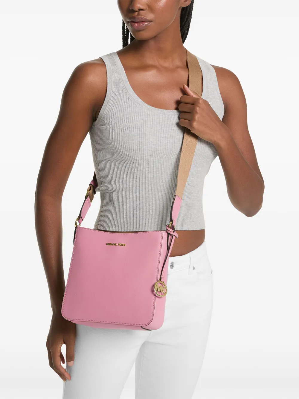 Michael Kors Jet Set Travel kleine crossbodytas Roze