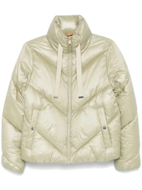 BOSS stand-up collar puffer jacket