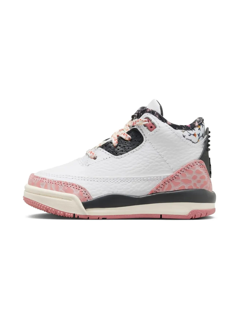 Jordan Kids 1 Mid "Grey" sneakers White