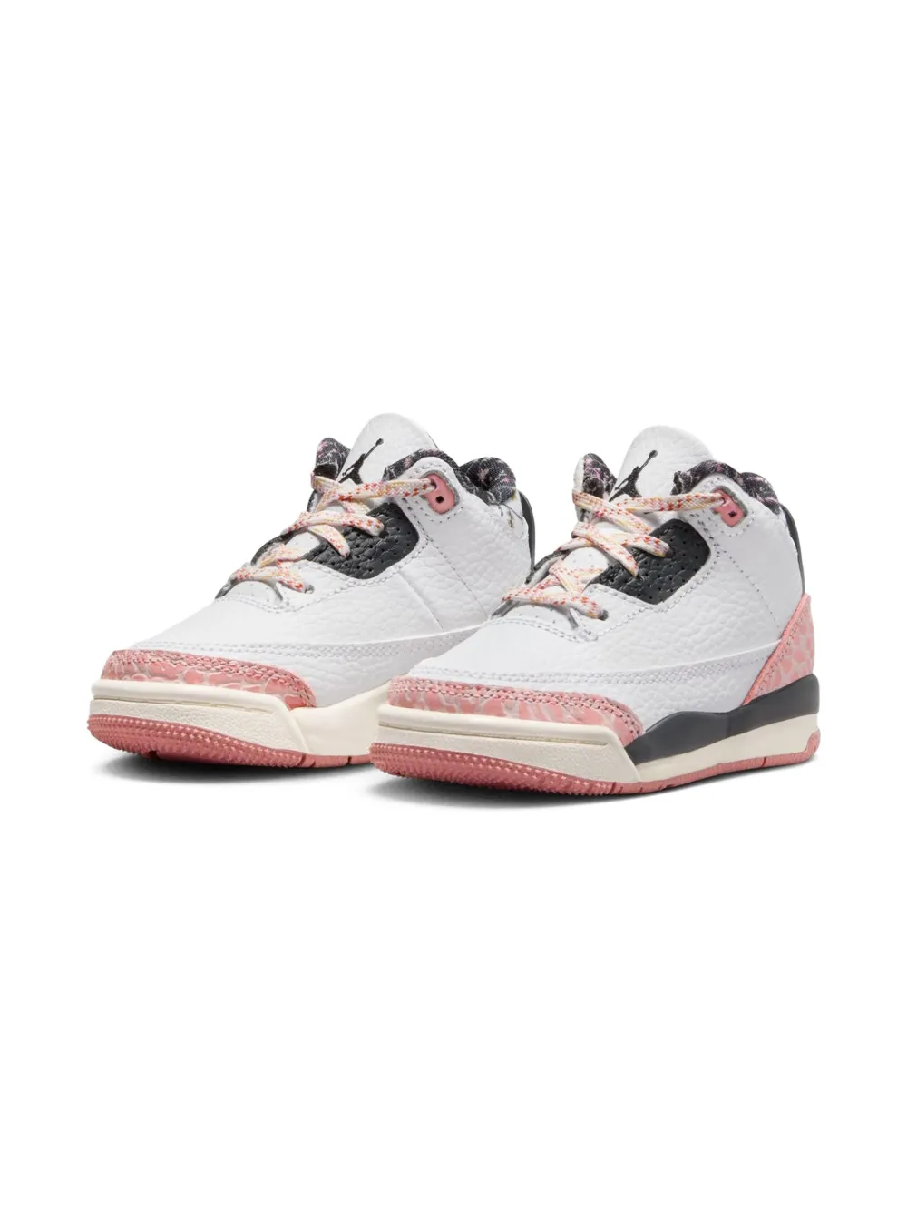 Jordan Kids 1 Mid "Grey" sneakers White