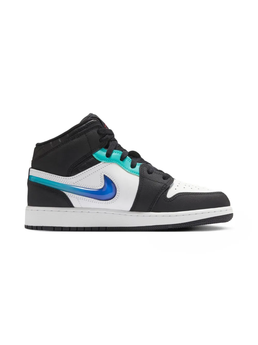 Jordan Kids 1 Mid SE "Black" sneakers White
