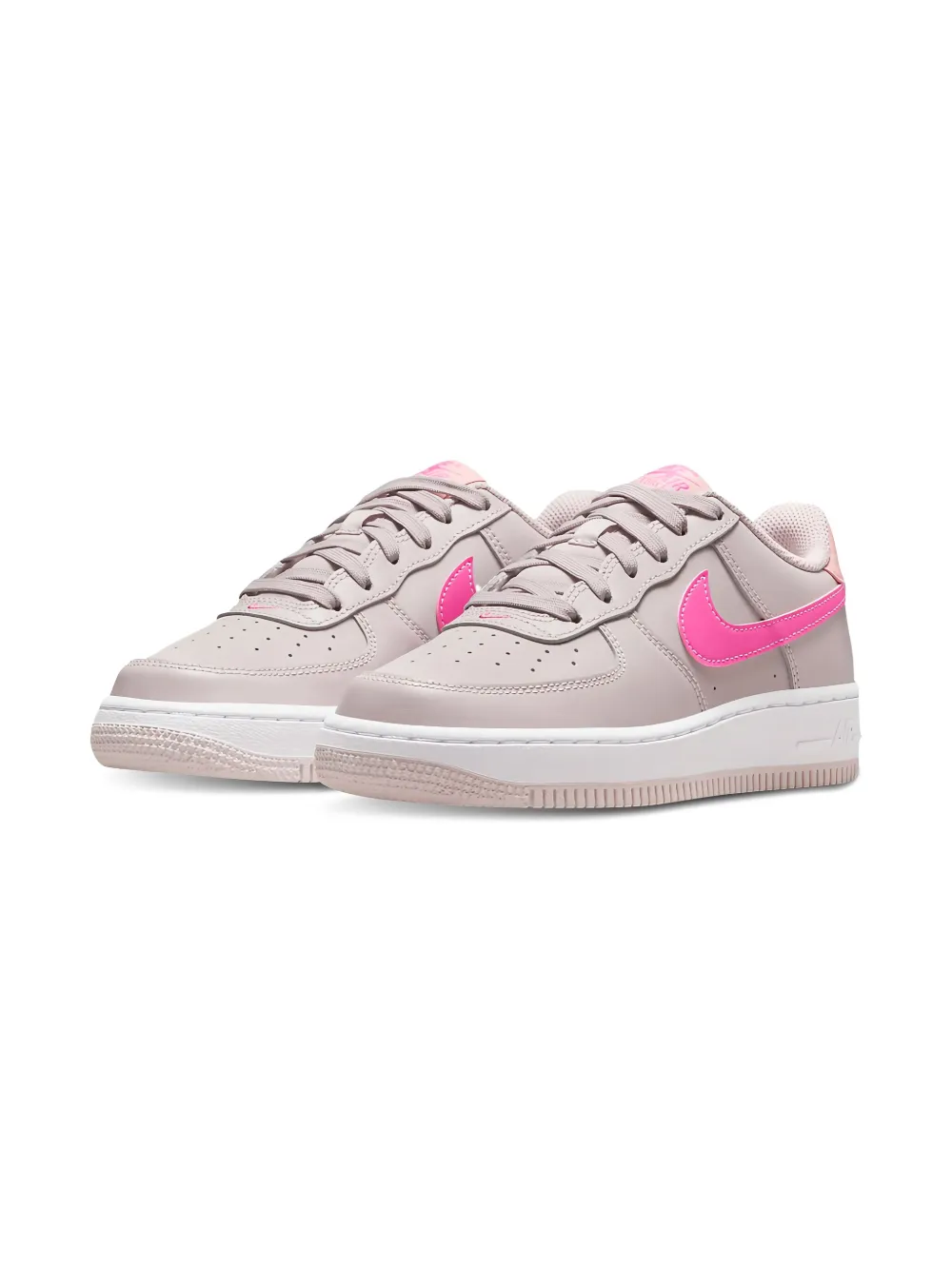 Nike Kids Sneakers Nike Air Force 1 "Platinum Violet/Arctic Orange/White/Pinksicle" | Image 2