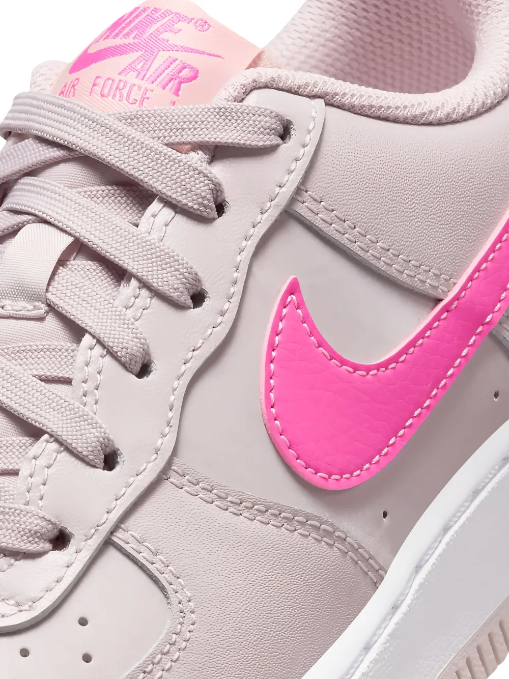 Nike Kids Sneakers Nike Air Force 1 "Platinum Violet/Arctic Orange/White/Pinksicle" | Image 5