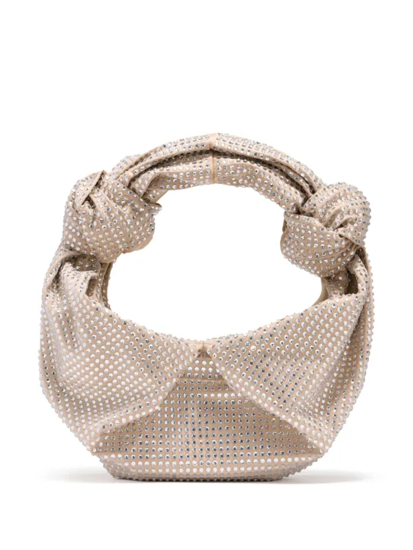 Simon Miller Lopsy tote bag women Polyester Polyurethane Rhinestone One Size Neutrals